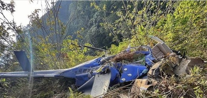Un muerto en accidente aéreo en San Cristóbal