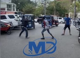 Hombres se enfrentan a machetazos en Higüey