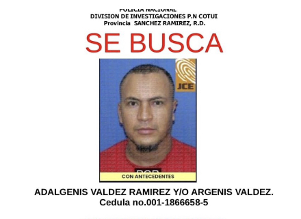 P.N. Captura hombre en Moca buscado por doble homicidio en Cotuí