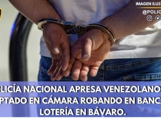 PN apresa venezolano por robo en Bávaro