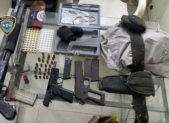 PN ocupa  armas de fuego en allanamiento en El Seibo
