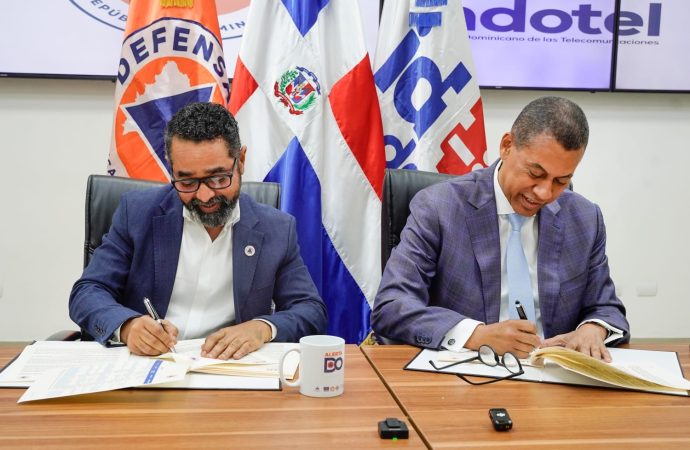 INDOTEL y Defensa Civil sellan alianza estratégica para robustecer la gestión de riesgos