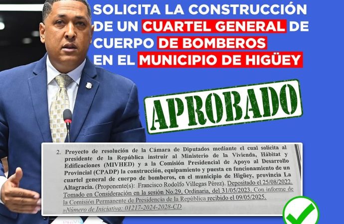 Aprueban proyecto para la construcción de un cuartel de  bomberos en Higüey
