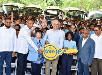 El Transporte Escolar (TRAE), llaga a El Seibo