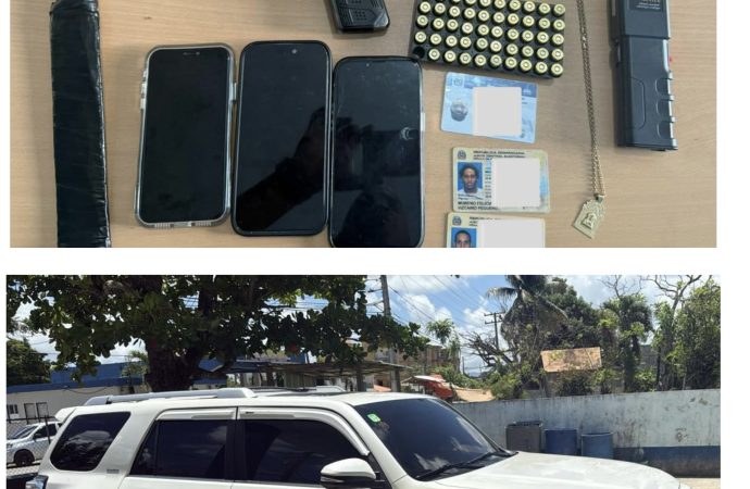 Policía detiene dos hombres en El Seibo por amenazas y portación ilegal de arma