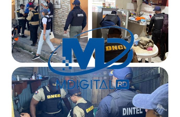 PN, DNCD y MP ocupan sustancias ilícitas durante operativos y allanamientos en Higüey
