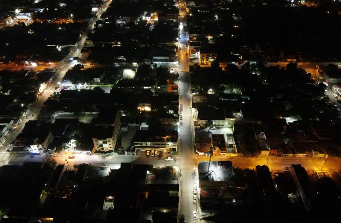 Edeeste invirtió más de RD$2 millones en modernización de luminarias en el centro de La Romana