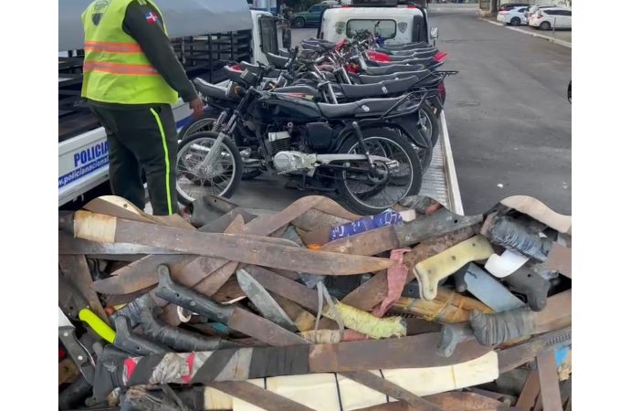 PN retiene 145 motocicletas por violación a la Ley de Tránsito en La Altagracia