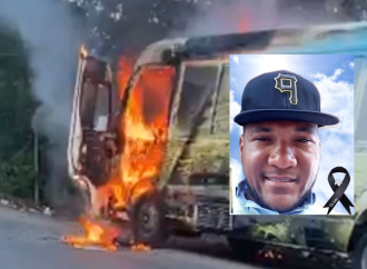 Fallece chofer lesionado tras incendio de autobús en Verón–Punta Cana