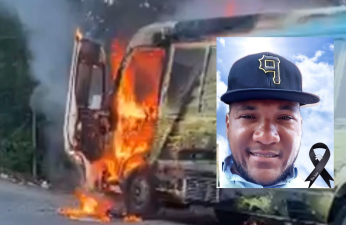 Fallece chofer lesionado tras incendio de autobús en Verón–Punta Cana