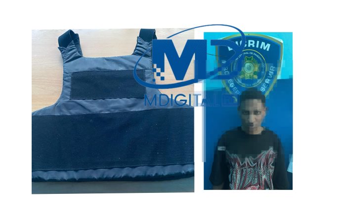 DICRIM apresa presunto integrante de peligrosa banda delictiva en La Romana