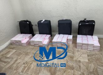 DNCD decomisa 150 paquetes de cocaína en aeropuerto de Punta Cana