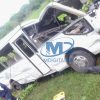 Despachan lesionados de accidente de autobús hotelero en carretera Nisibón–Miches