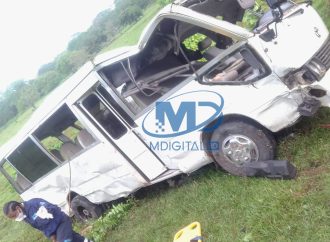 Despachan lesionados de accidente de autobús hotelero en carretera Nisibón–Miches