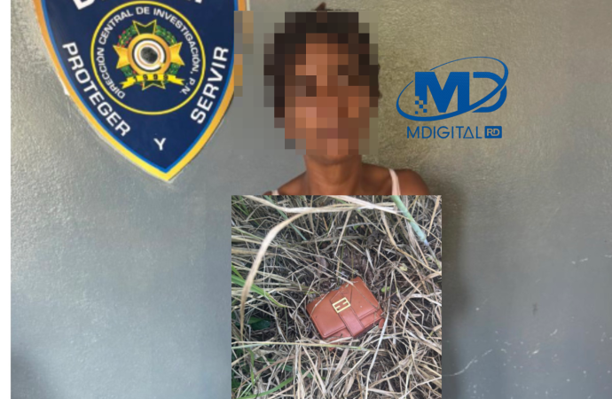 Detienen mujer acusada de robo en Nisibón