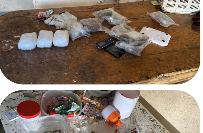 Arrestan presunto microtraficante con más de 5 mil gramos de drogas en San Rafael del Yuma