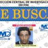 DICRIM busca hombre por robo agravado en Veron