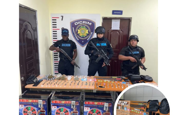 Operativo preventivo en Verón-Punta Cana deja 20 detenidos y diversos efectos ocupados