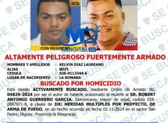 Dicrim busca activamente a «Wifi» por homicidio en Higüey