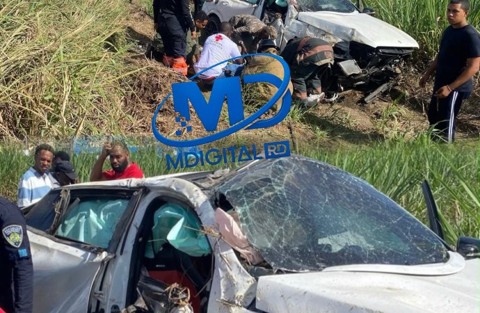 Dos muertos tras accidente de tránsito en La Matilla-Higüey