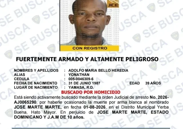 Hombre buscado por homicidio en Hato Mayor muere tras enfrentamiento en Bahoruco